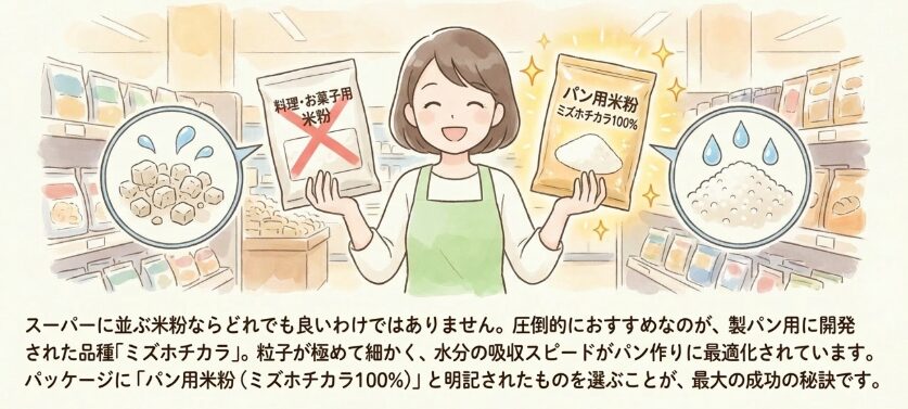 米粉の選び方とミズホチカラの重要性