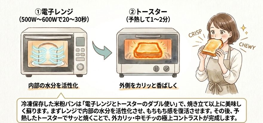 翌日でも硬くならない美味しい温め直し方