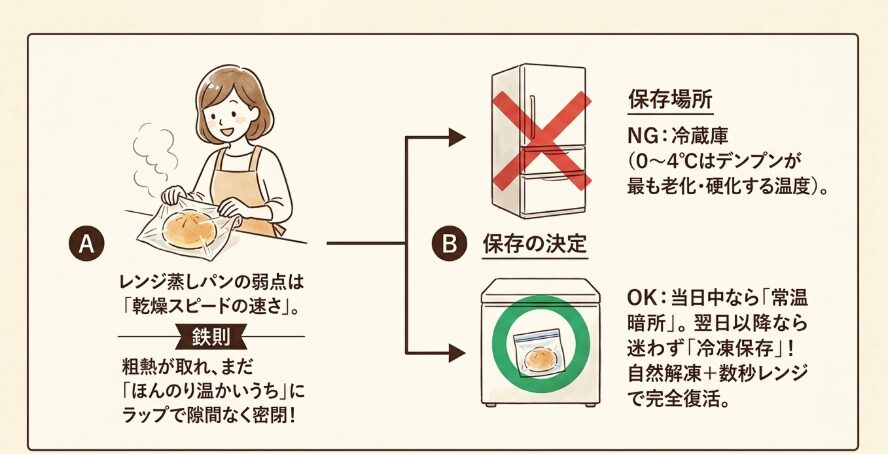 翌日になっても絶対に硬化させない、完璧な保存のコツ