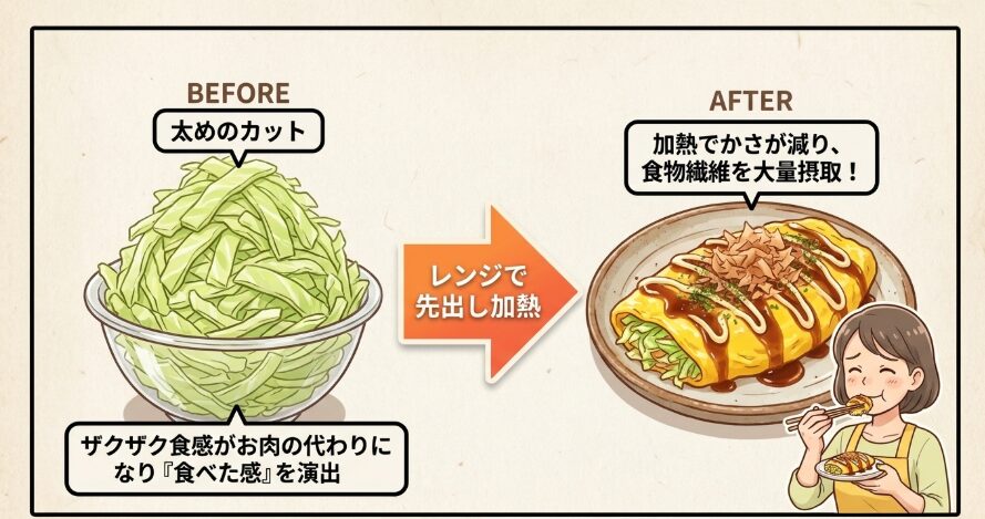 キャベツを大量消費できるヘルシーおかず