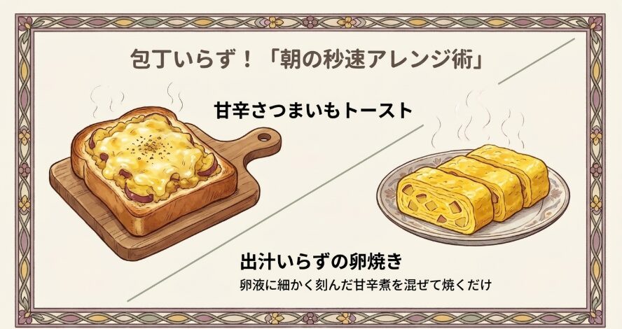 忙しい朝に活躍する手抜き感ゼロの時短保存法