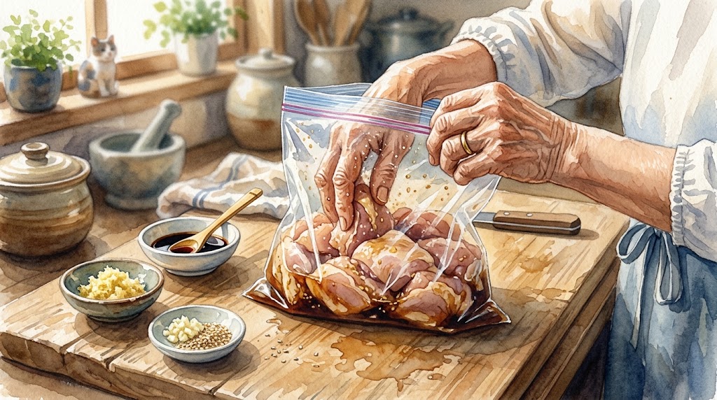 下味冷凍で唐揚げの日持ちを延ばす下ごしらえ術