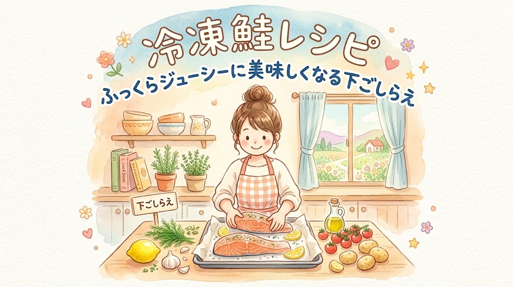 冷凍鮭レシピと劇的にふっくらジューシーに美味しくなる下ごしらえ