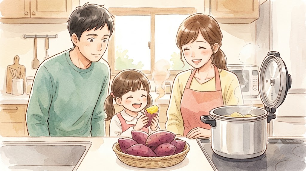 圧力鍋でさつまいもが甘くないときの対処法と絶品アレンジ