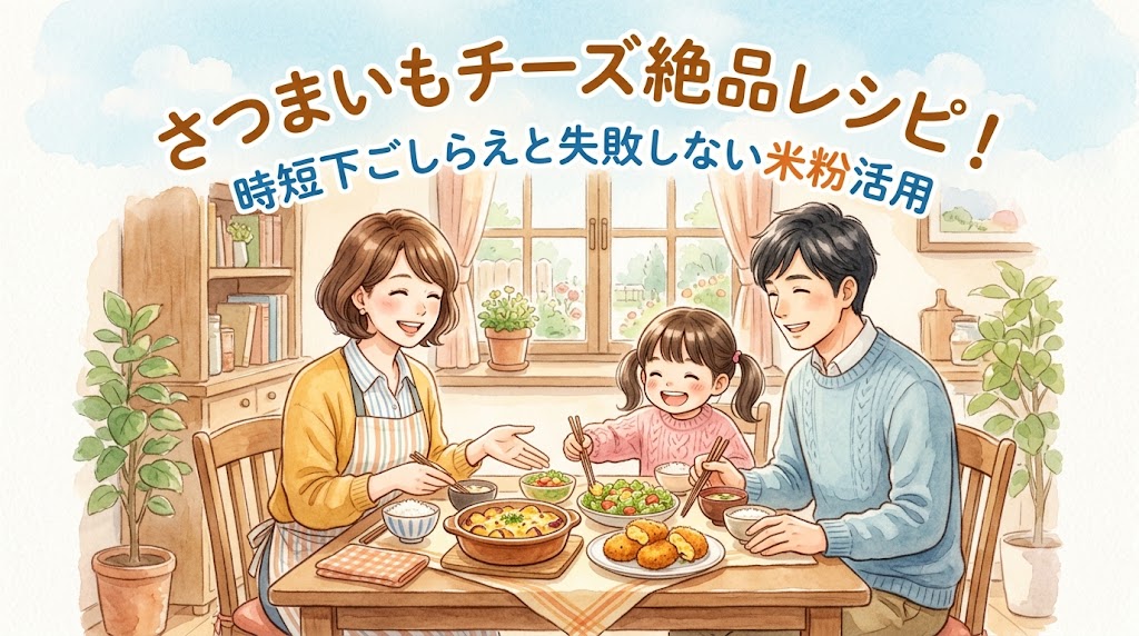 さつまいもチーズ絶品レシピ！