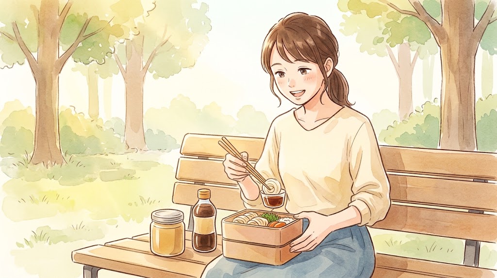 暑い季節に喜ばれる!冷たいぶっかけうどん弁当レシピ