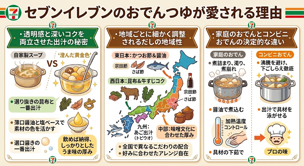 セブンイレブンのおでんつゆが愛される理由